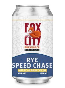 fox city rye speed chase beer can